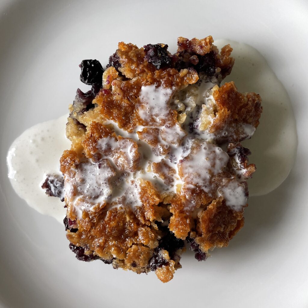 Blueberry Crumble