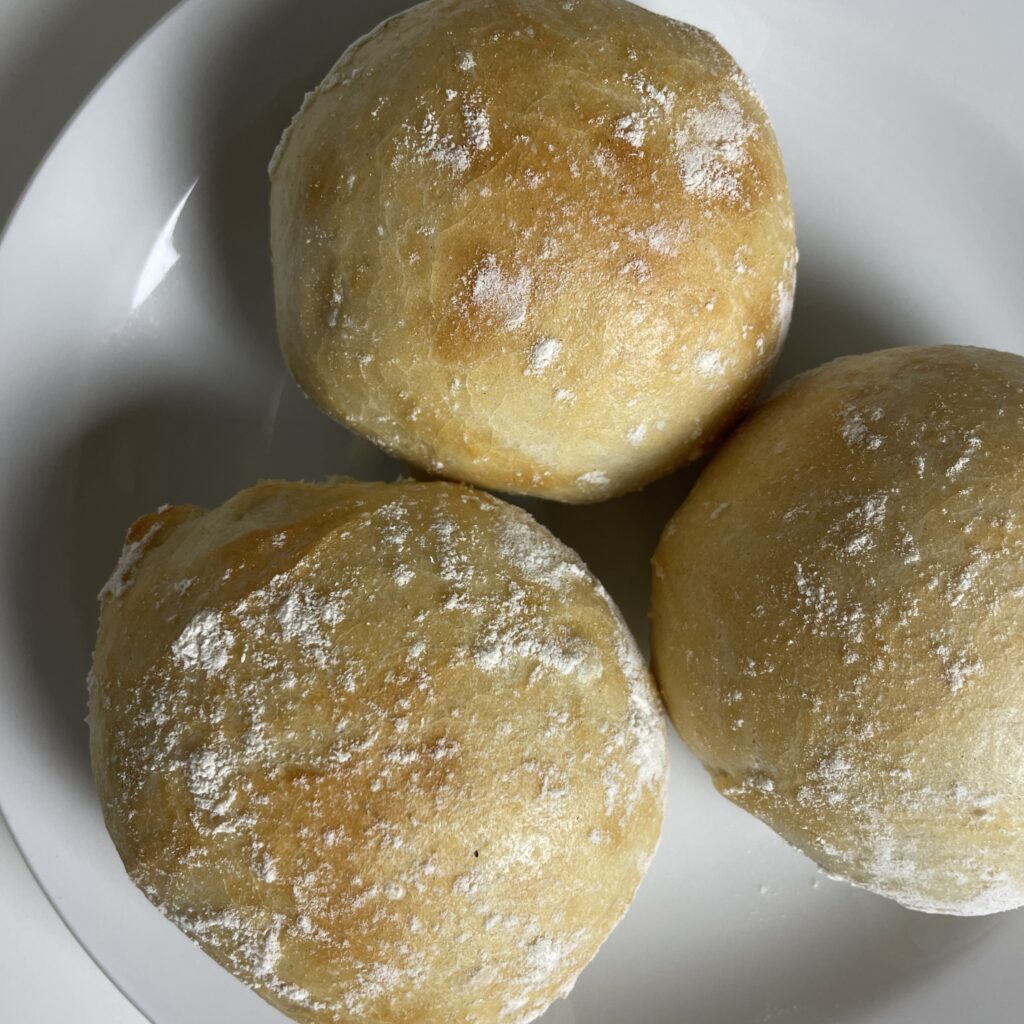 Soft Overnight Bread Rolls 