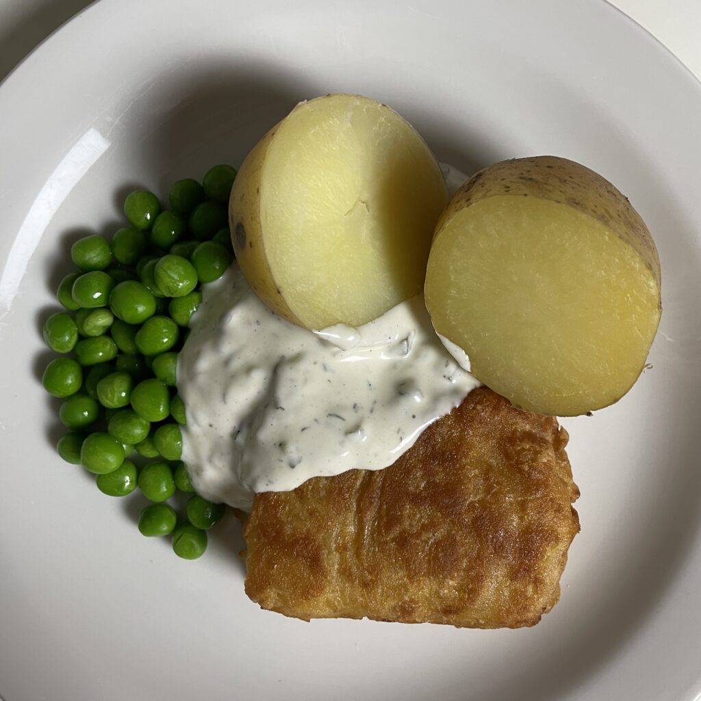 Cold Dill Sauce for Crispy Fried Fish 