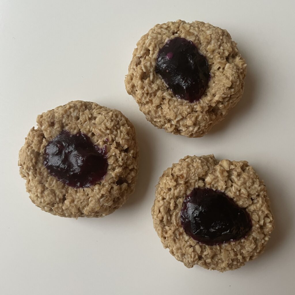 Healthier Thumbprint Cookies