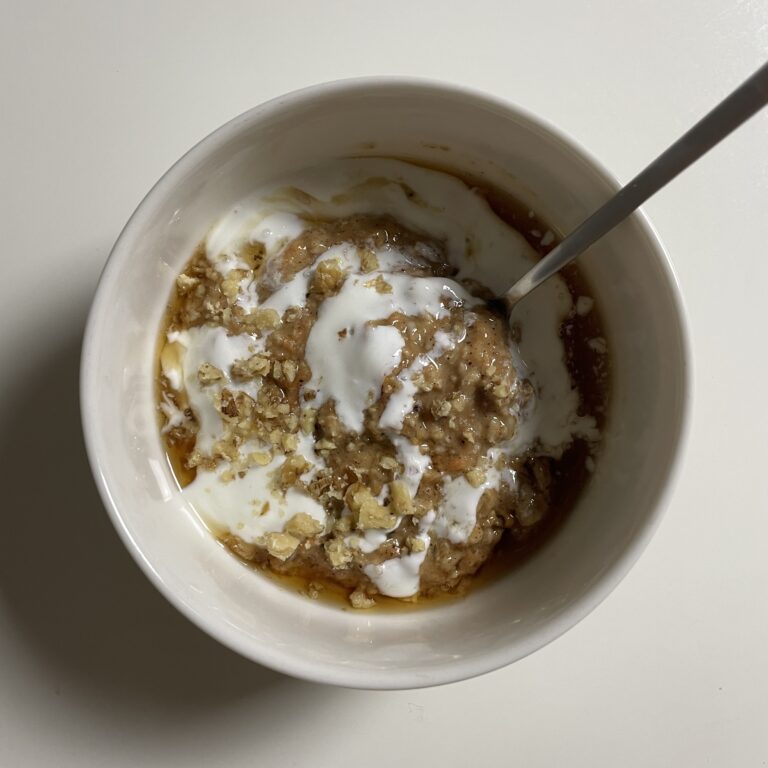 Carrot Cake Oatmeal