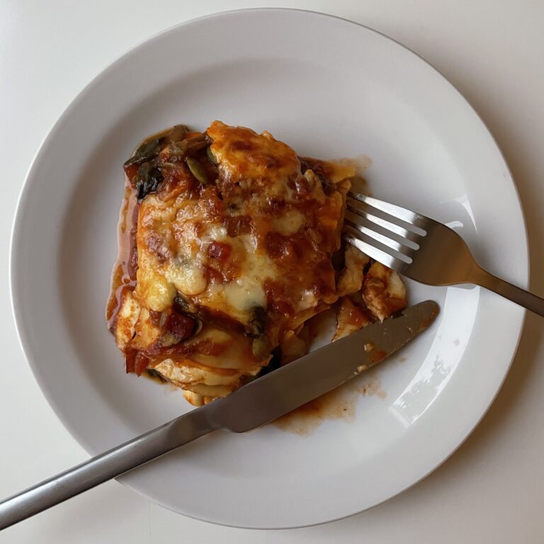 Halloumi Lasagne