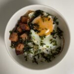 Spam with Fried Egg and Rice