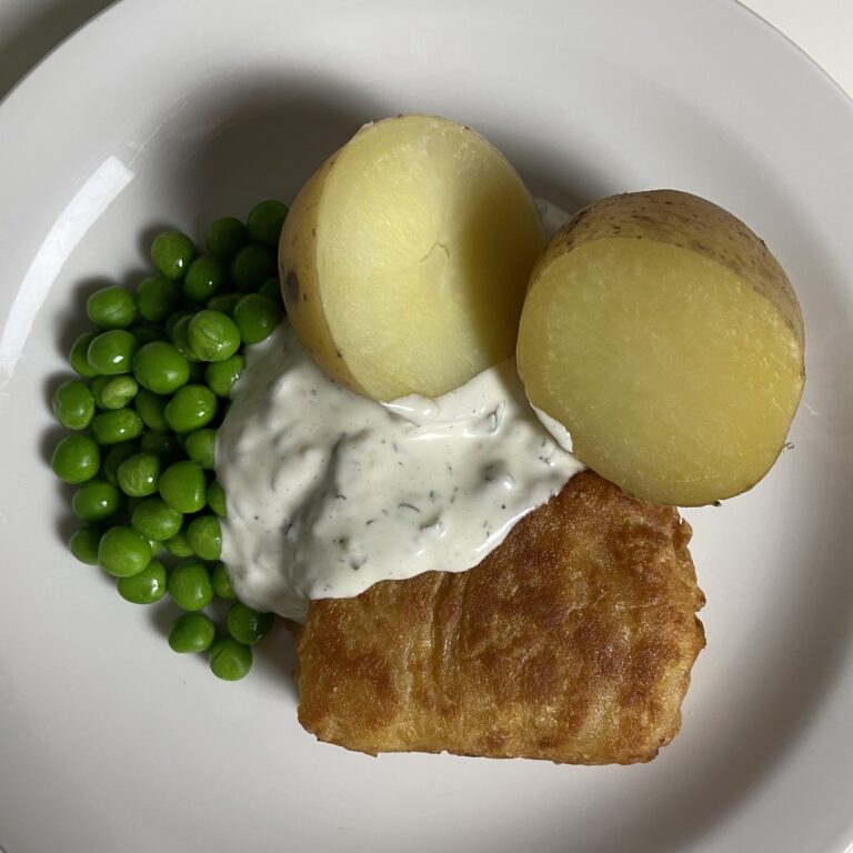 Cold Dill Sauce for Crispy Fried Fish