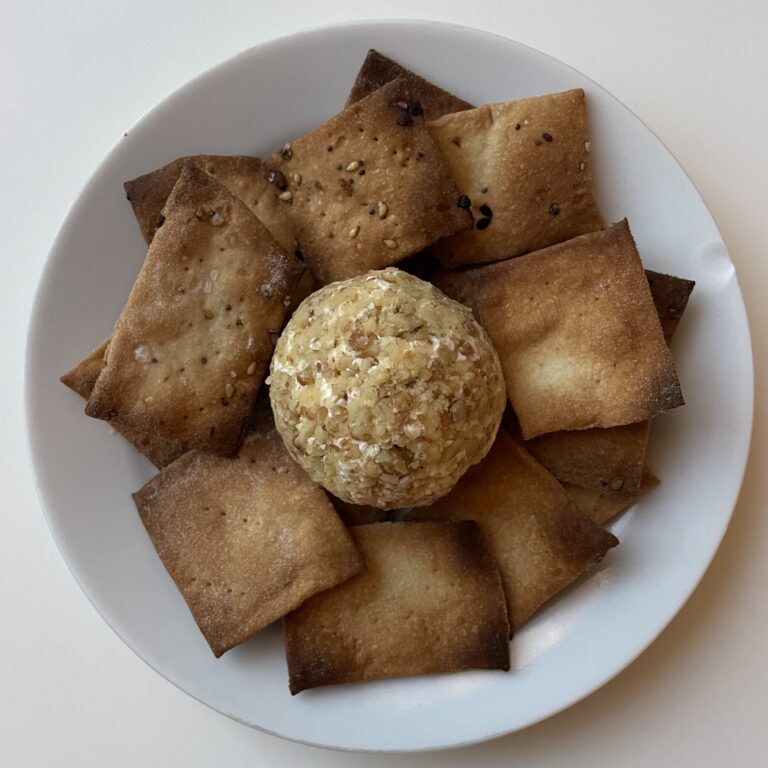 Date and Walnut Cheese Ball