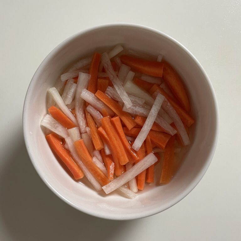 Pickled Daikon and Carrot