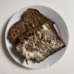 Healthy Yoghurt and Oat Flour Banana Bread