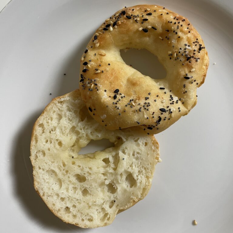 3 Ingredient 30 minute bagel