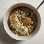 Creamy Oatmeal with Banana and Peanut Butter